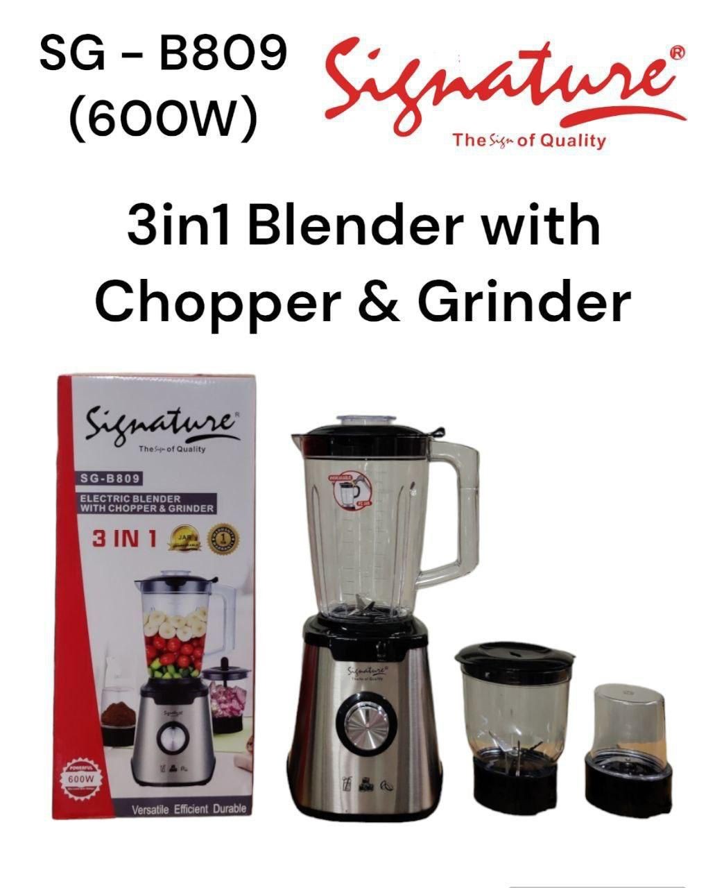 3 in 1 Signature Blender