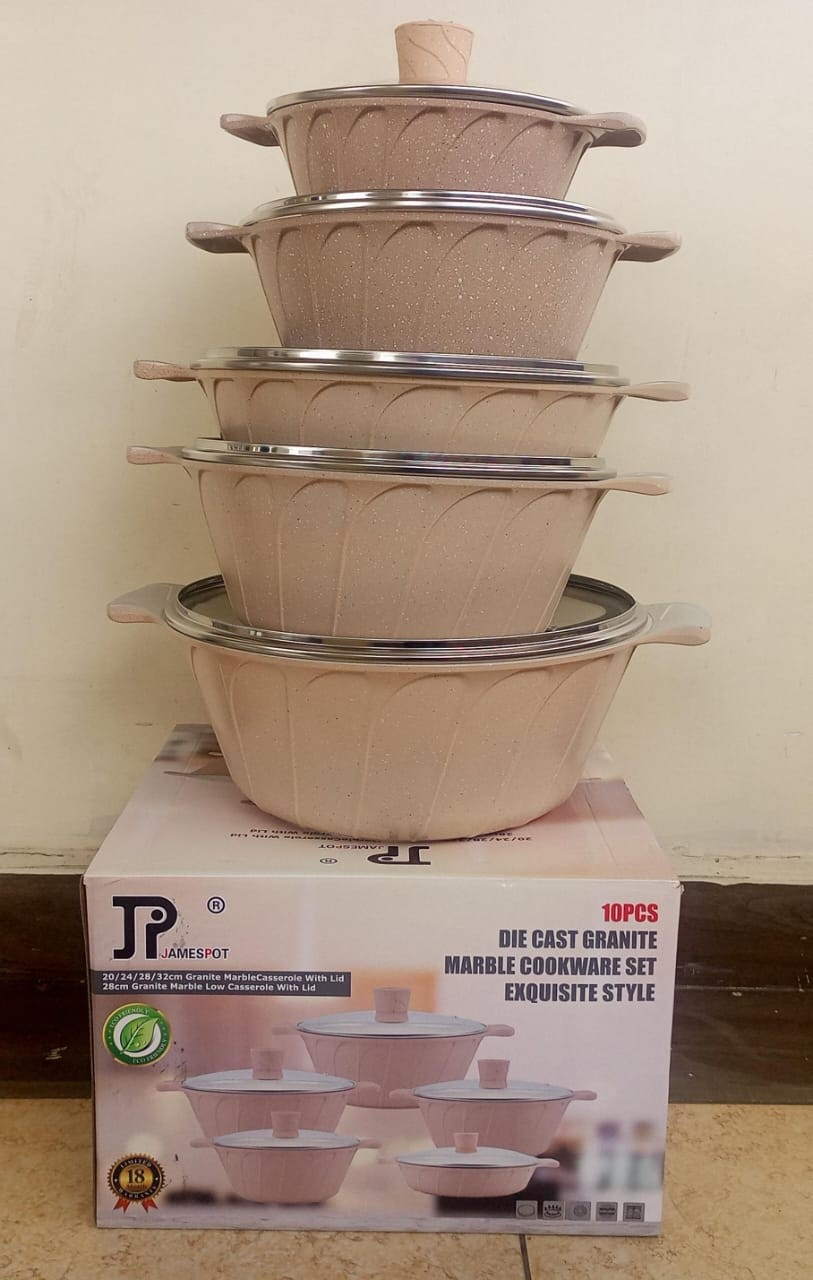 JP marble cookware