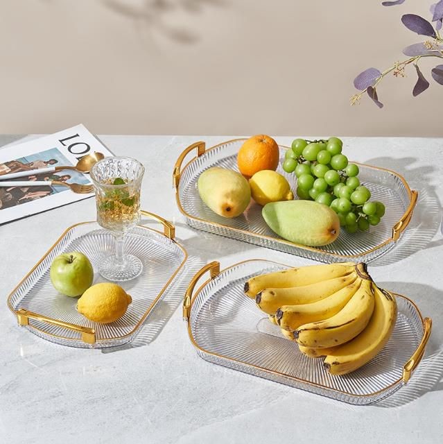 Acrylic 3pc tray set kshs