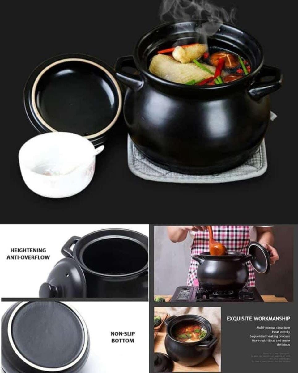 5.3ltrs Porcelain Cooking pot