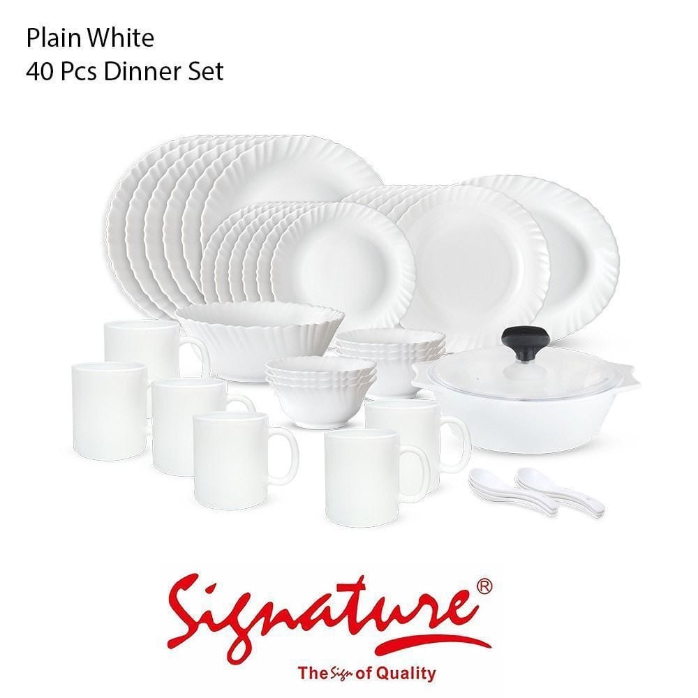 40pcs signature dinner set