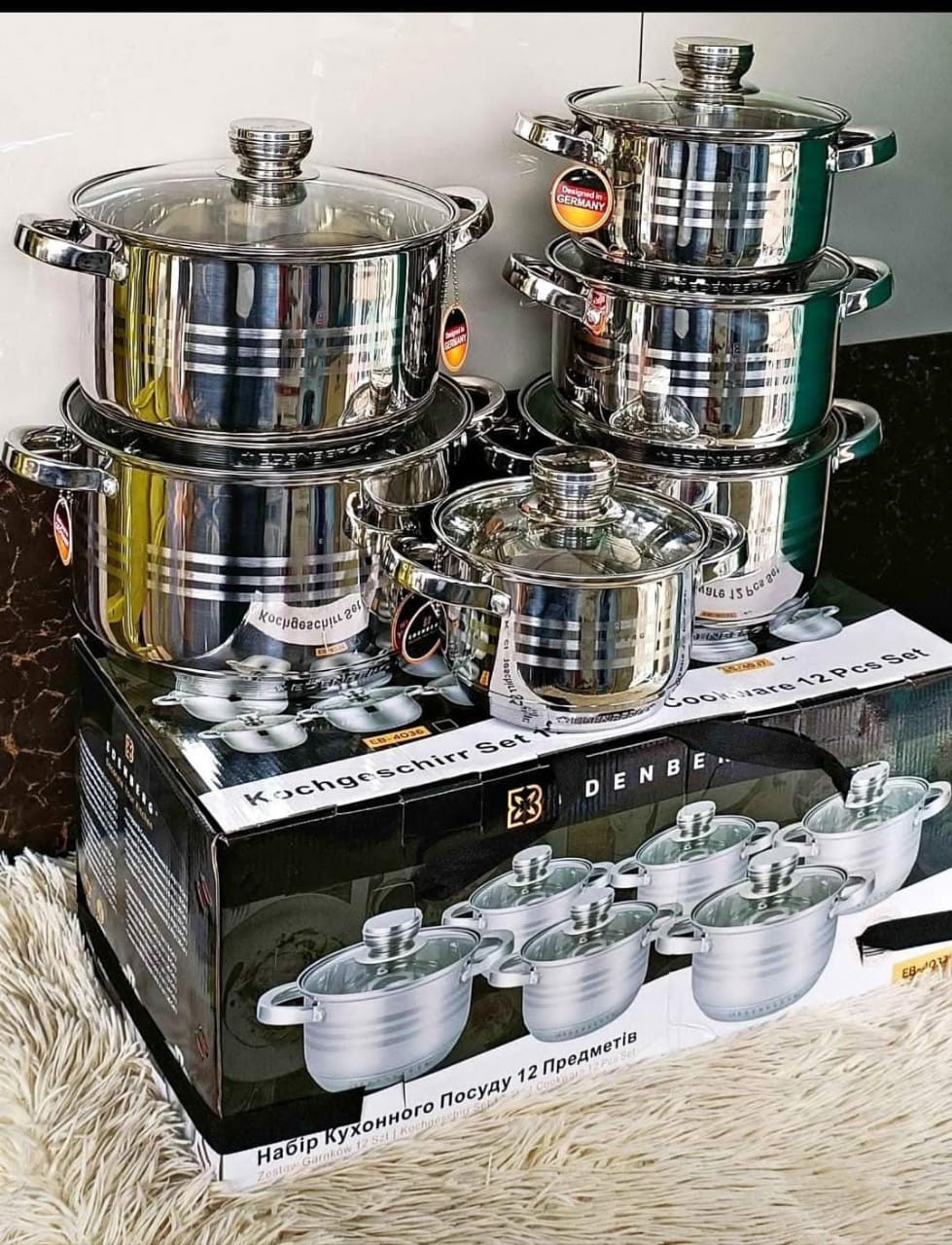 12 pcs stainless steel Edenberg