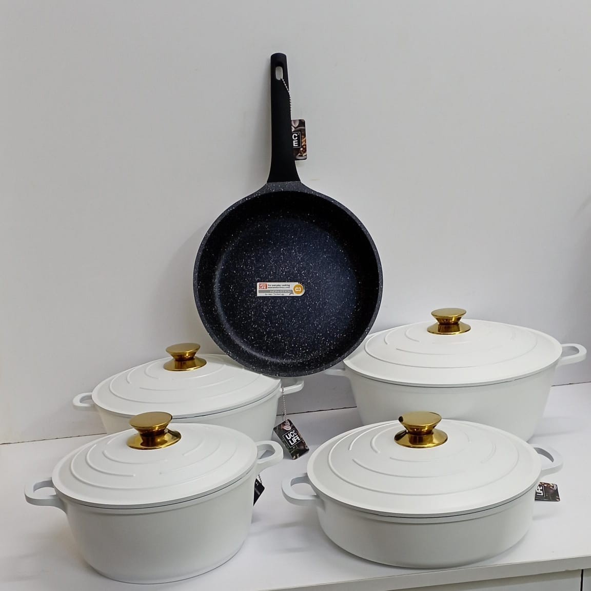 11pcs BMN GRANITE NON-STICK COOKWARE SET