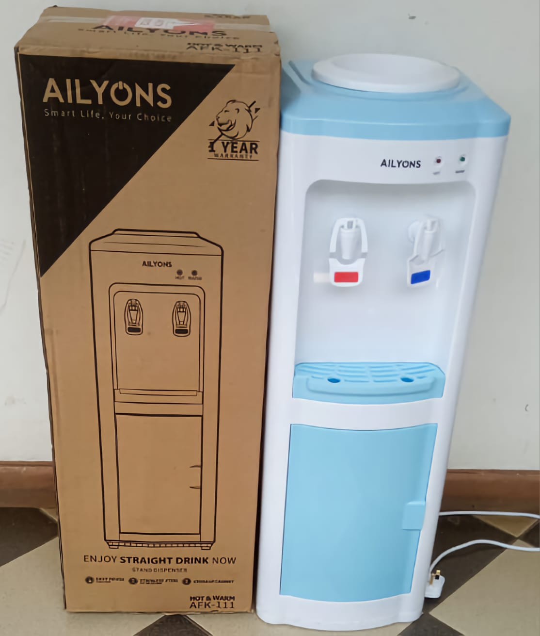 Alyons hot and normal water dispenser now selling