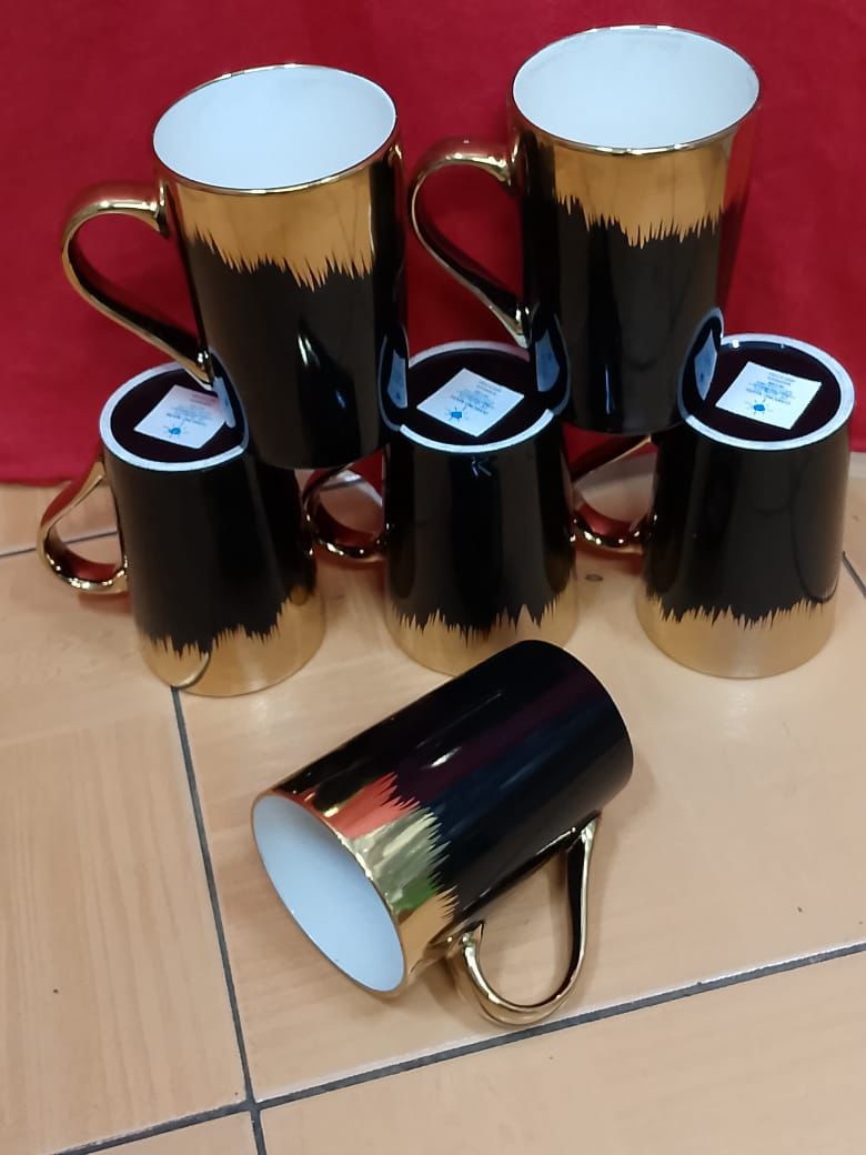 6pcs ceramic mugs