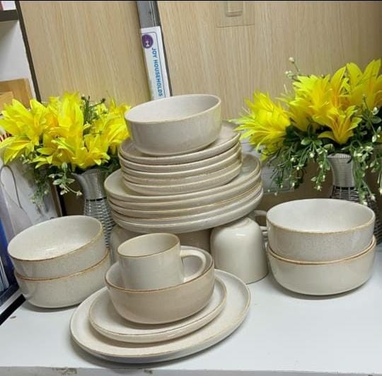 24pcs ceramic dinner set