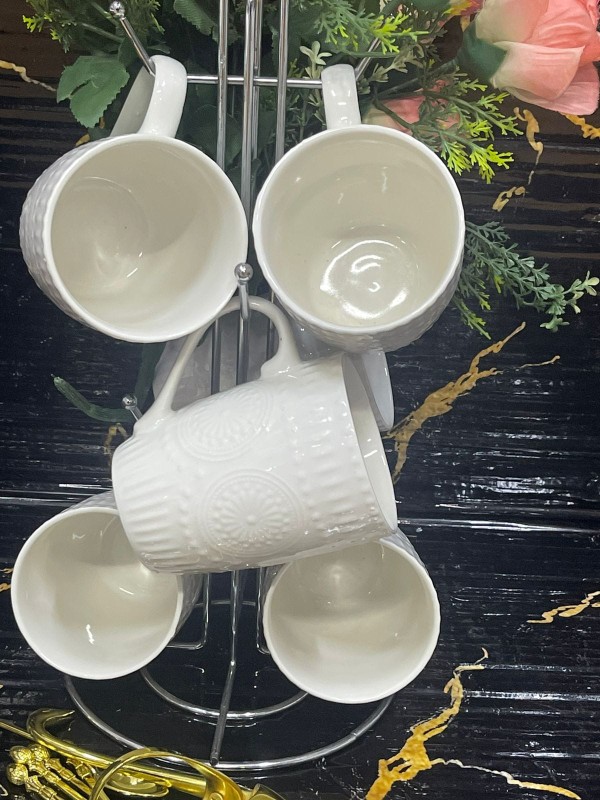 6pcs ceramic mugs