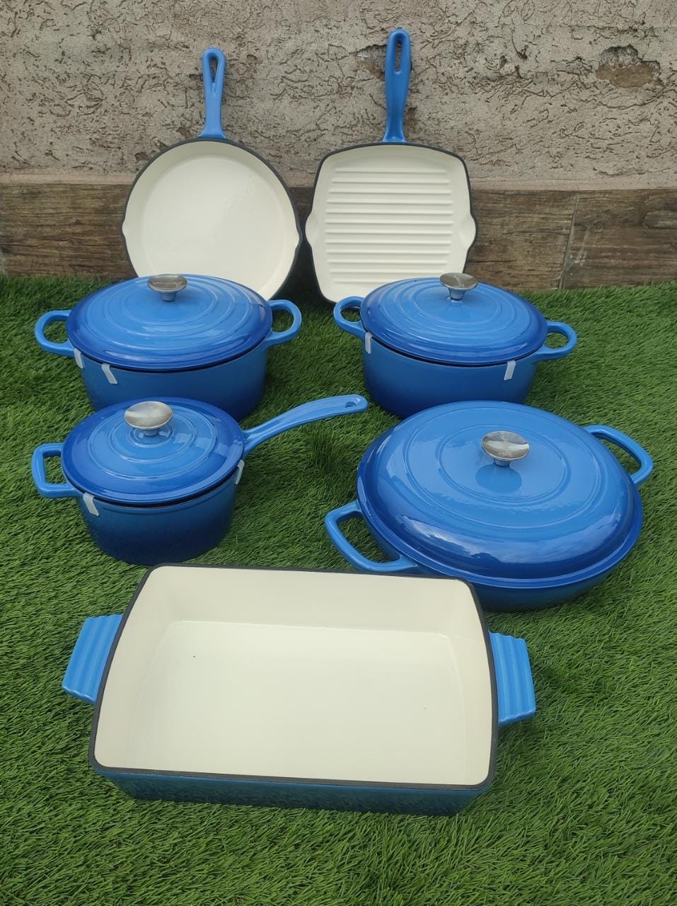 9pcs Ucc Life Granite Coating  Cookware Set